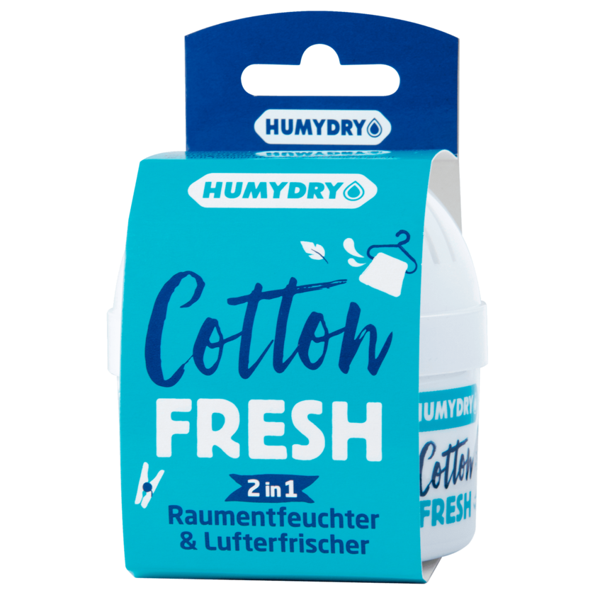 Humydry Cotton Fresh 2 in 1 Raumentfeuchter und Lufterfrischer 1Stück